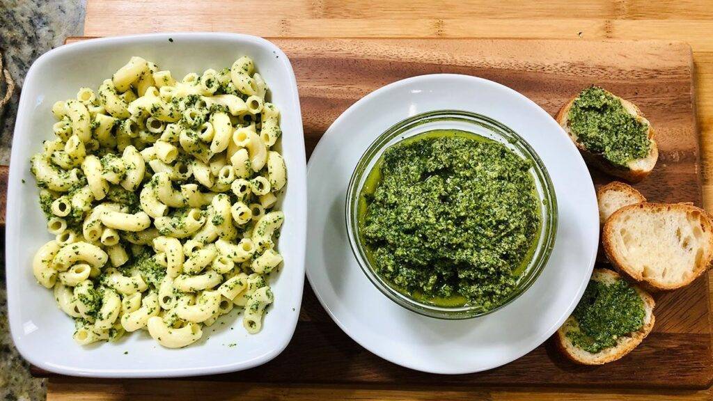 Pesto Sauce Fresh Basil Pesto Basil Pesto Recipe by Manjula
