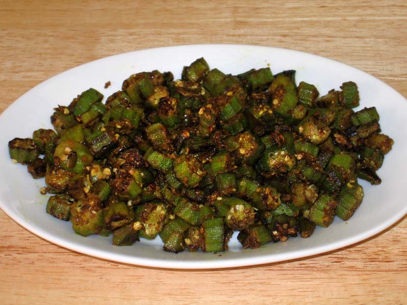 Easy Bhindi Masala Vegan Recipe