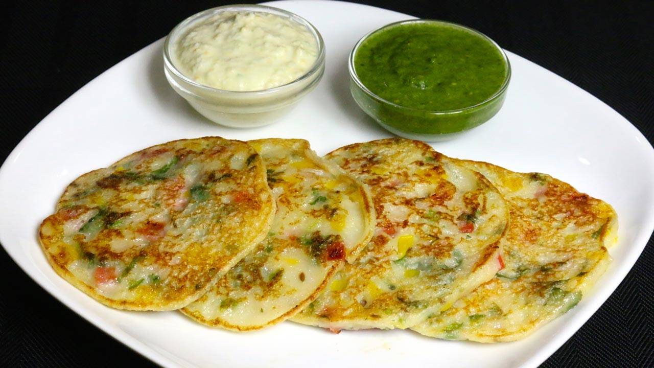 Bread Uttapam, South Indian Snack Manjula's Kitchen Indian