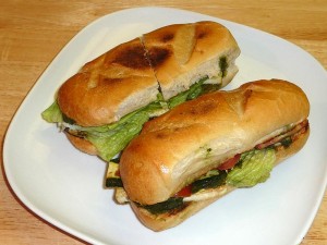 Grilled Tofu Sandwich