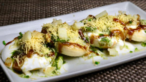 Idli Chaat (South Indian Appetizer)
