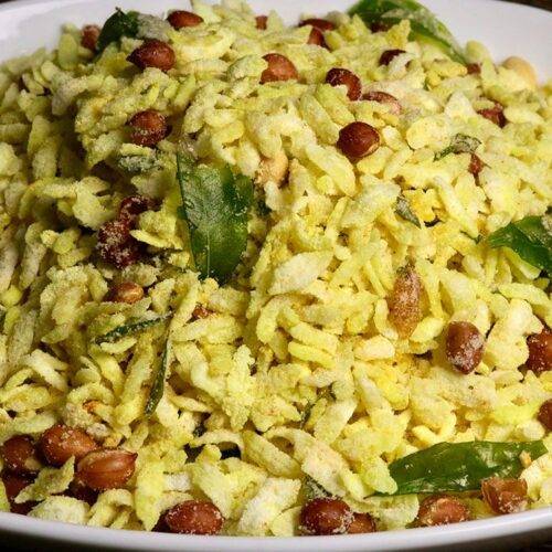 Khatta Meetha Chivda Manjula's Kitchen Indian Vegetarian Recipes