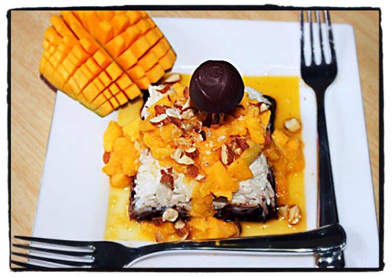 Chocolate Dessert Chocolate Mango Fudge Recipe