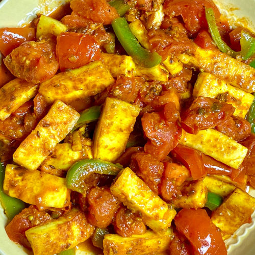 Paneer Tomato Curry - Cozinha de Manjula 2