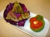 Salad Stuffed Cabbage Samosas