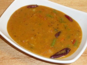 Sambar (Spicy Lentil Soup)