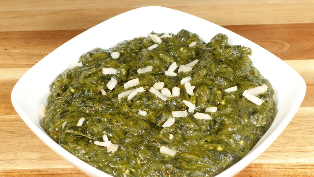 Sarson Ka Saag - Mustard Greens with Spinach