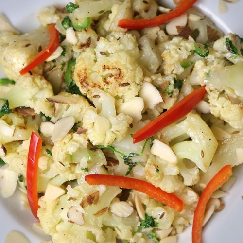 Learn how to make Sautéed Cauliflower Recipe