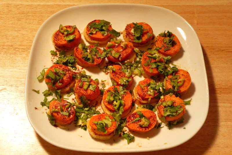Spicy Sweet Potatoes and Yams Recipe by Manjula
