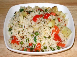 Vegetable Rice (Pulav)